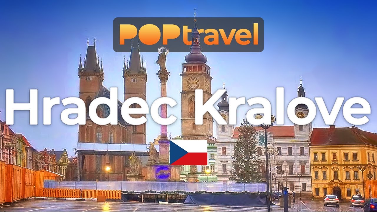 ГРАДЕЦ-КРАЛОВЕ, Чехия 🇨🇿 - 4К HDR с субтитрами