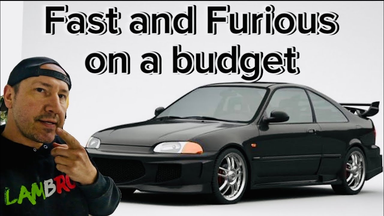 My Fast and Furious Heist Civic BUILD On A Budget