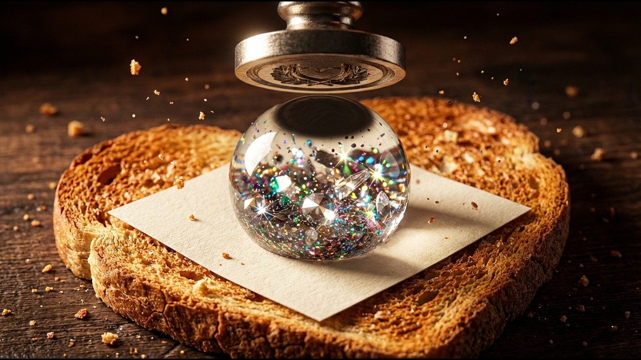 Soft Glass Gel Sphere ASMR | Metal Hardware Compression & Crunch