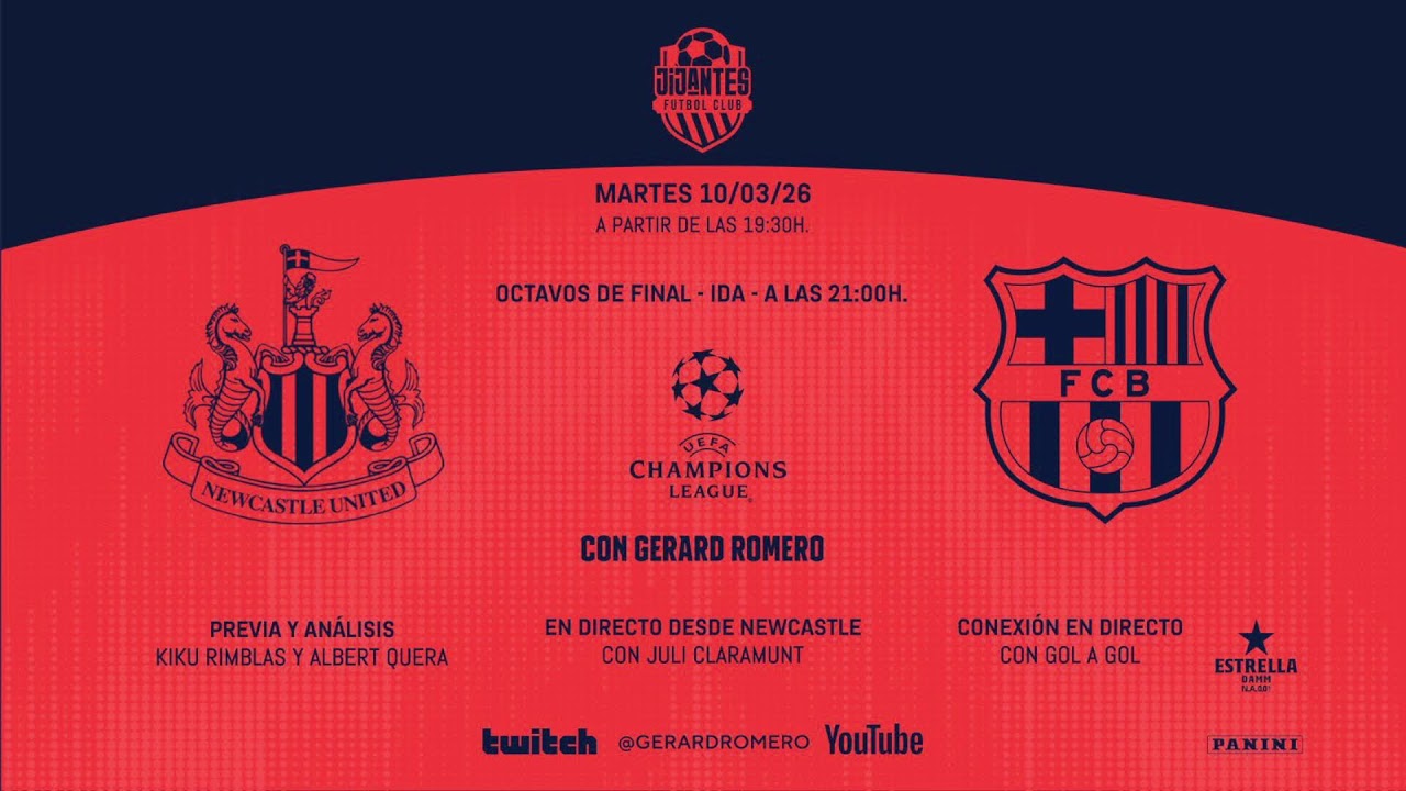 JIJANTES | LA PREVIA DEL NEWCASTLE- BARÇA CON PINTANEL Y CARRERAS. JULI EN UK. ELECCIONS FCB.