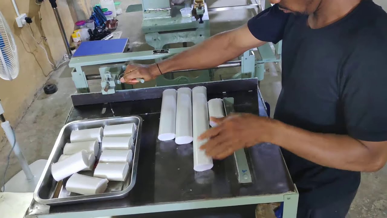 Toiletry Soap Cutting Machine #nigeria #malawi #usa #africa