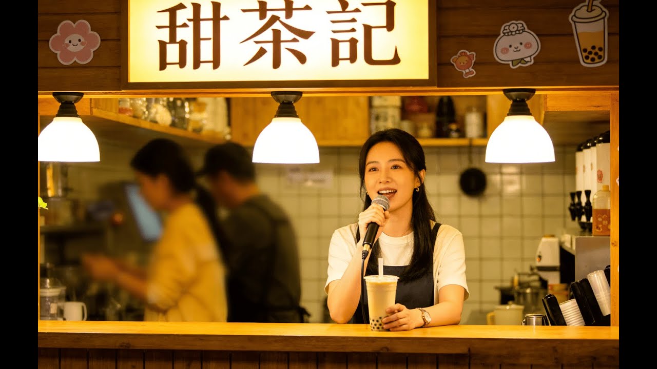 谁懂啊！甜茶记老板娘原创奶茶店歌也太好唱了吧