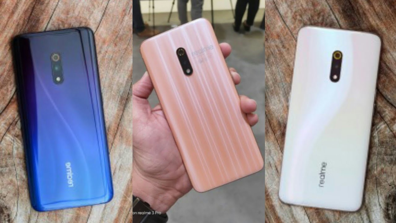 Realme X All Colour Variants  Hands-on | White, Blue And Onion Colour Limited Edition