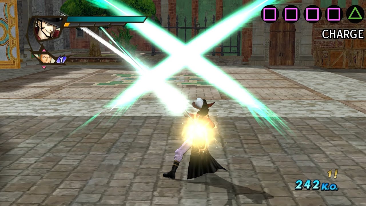 One Piece Pirate Warriors 3 - Mihawk Complete Moveset