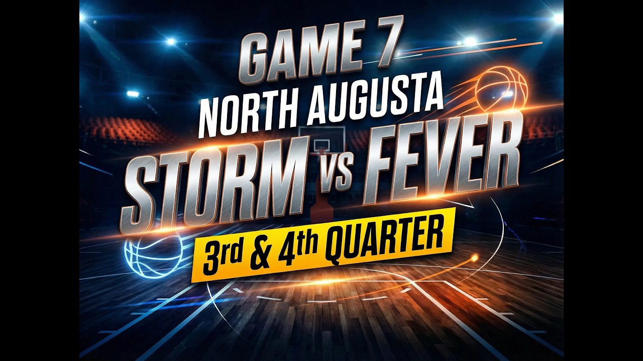 12u Girls Basketball North Augusta - Storm vs Fever 2-3-26 - Game - 7 3rd and 4th Quarter