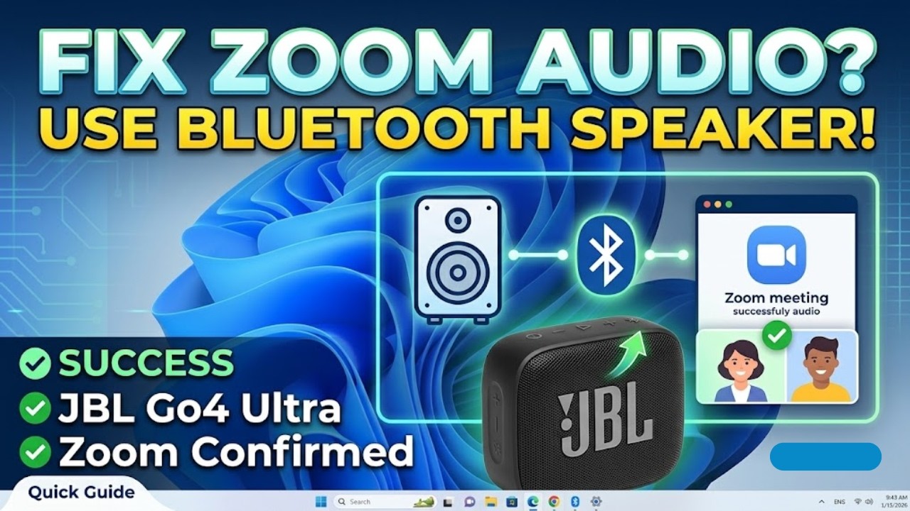 Как использовать Bluetooth-динамик в Zoom-конференции — простое и быстрое руководство
