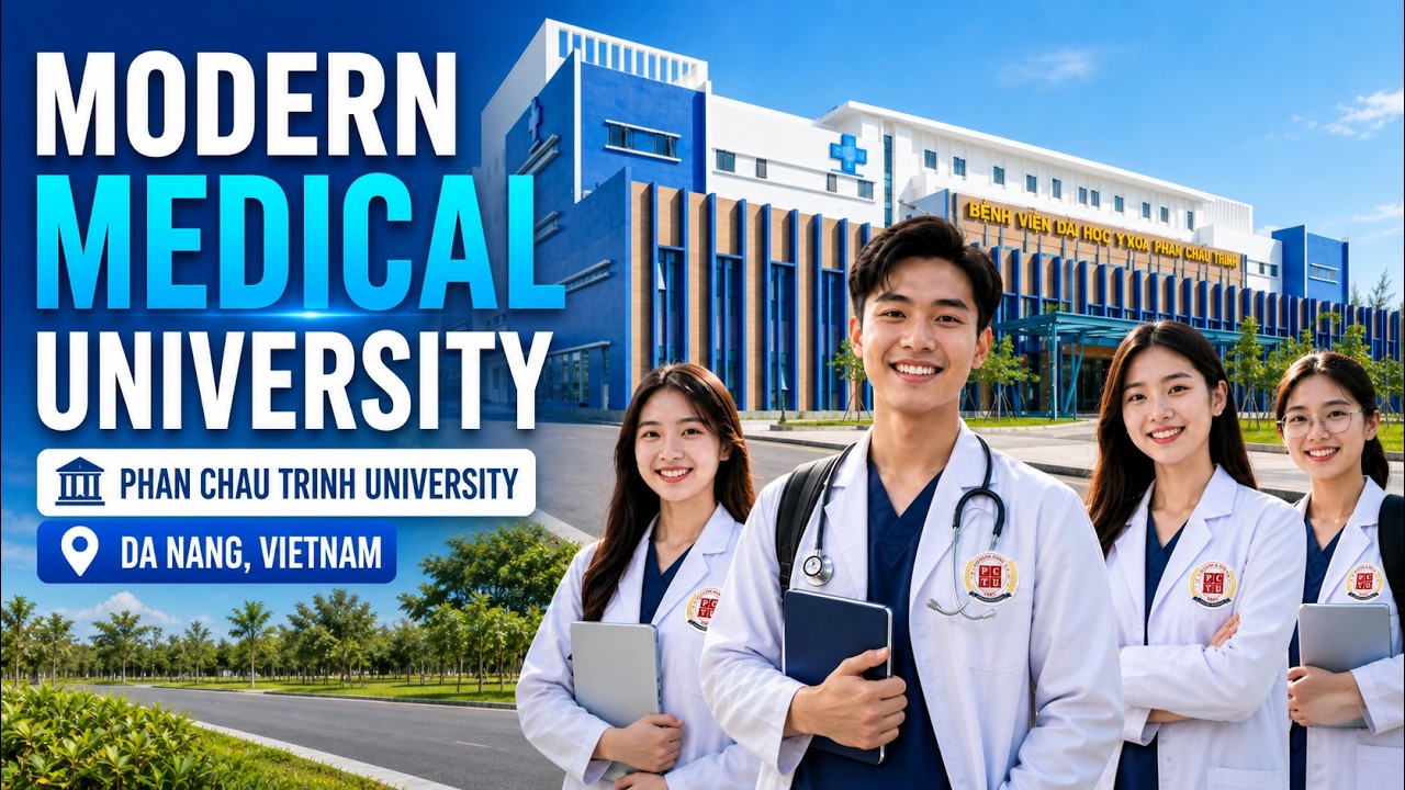 Một Vòng Tham Quan Đại Học Phan Châu Trinh || Trường Y Khoa Hiện Đại Tại TP. Đà Nẵng