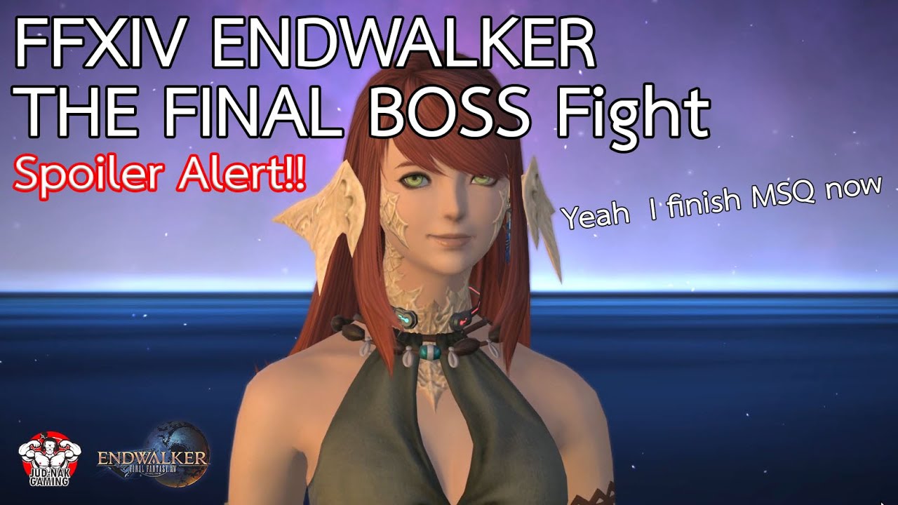 FFXIV Endwalker Final Boss Full fight No Commentary Gameplay (Yeah I finish MSQ now)
