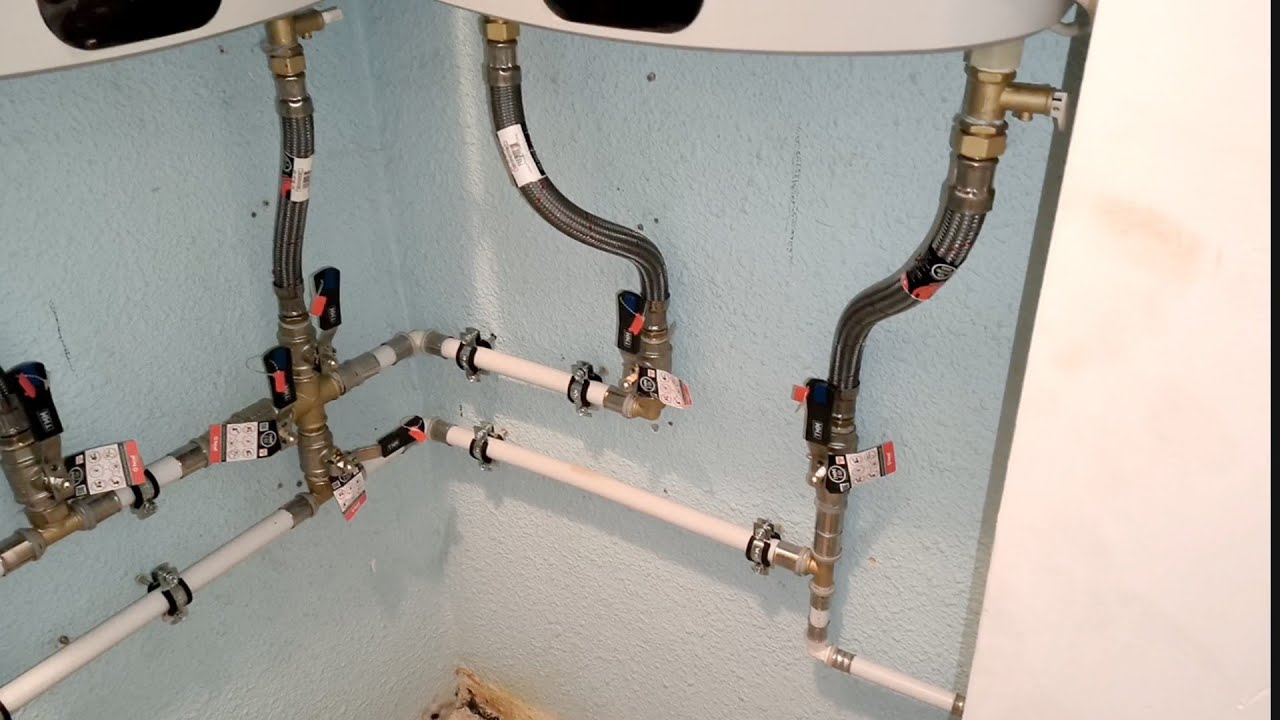 ASÍ HAGO INSTALACIÓN de CALENTADORES en CASCADA o en SERIE en una Peluquería #elfontaneroencasa