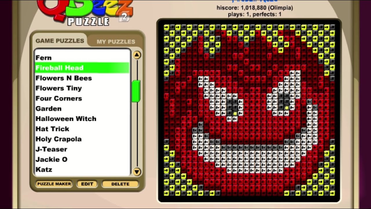 QBeez 2 - All 56 Puzzles (Puzzle Mode)