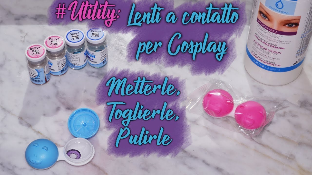 CosplayUtility: Lenti a contatto per cosplay (non sai da dove iniziare?)