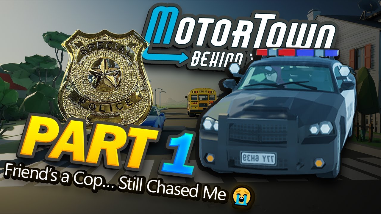 High-Speed Chaos & Police Trouble! | Motor Town Ep.1 &ndash; From Chase to Minibus Madness