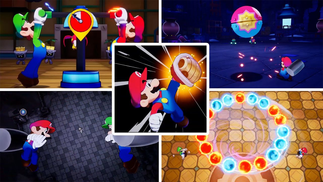 Mario & Luigi: Brothership - All Bros. Attacks (So Far) HD