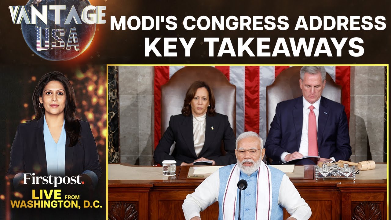 From Selfies to Standing Ovations, PM Modi Wows US Congress | Vantage with Palki Sharma