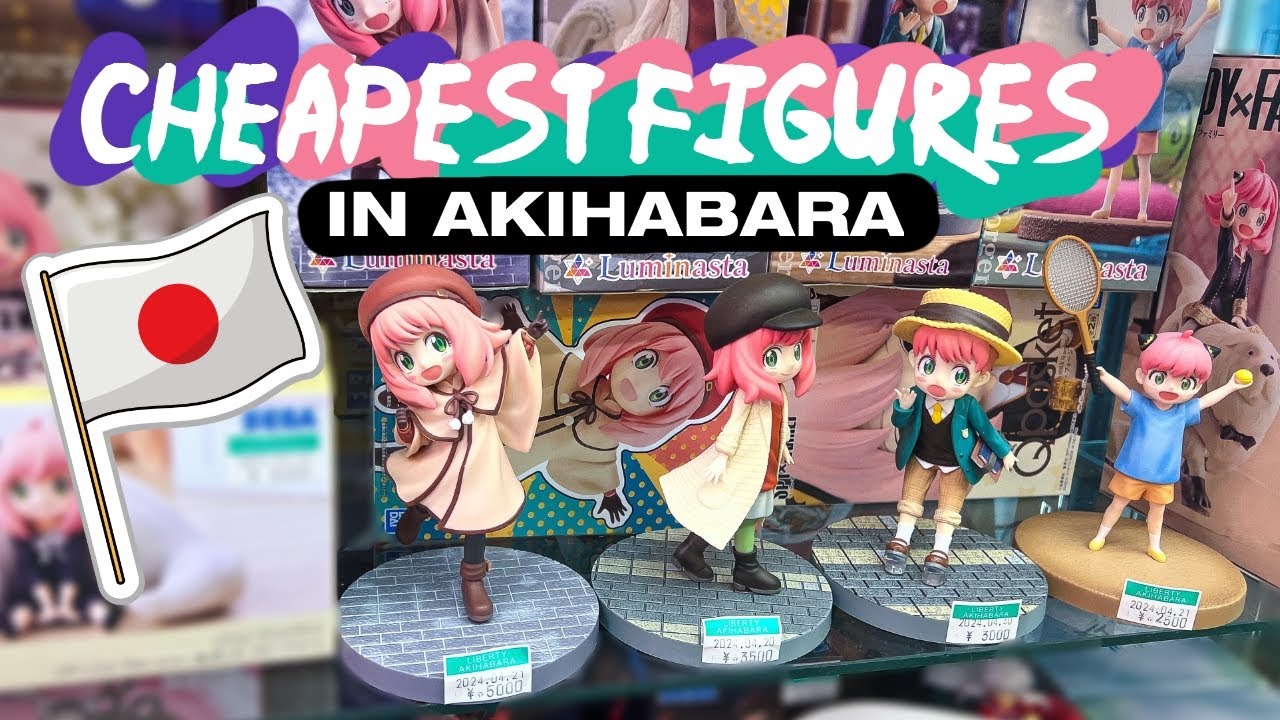 Best Places to Get Anime FIGURES 🇯🇵✨ | CHEAPEST DEALS Tokyo Vlog #18
