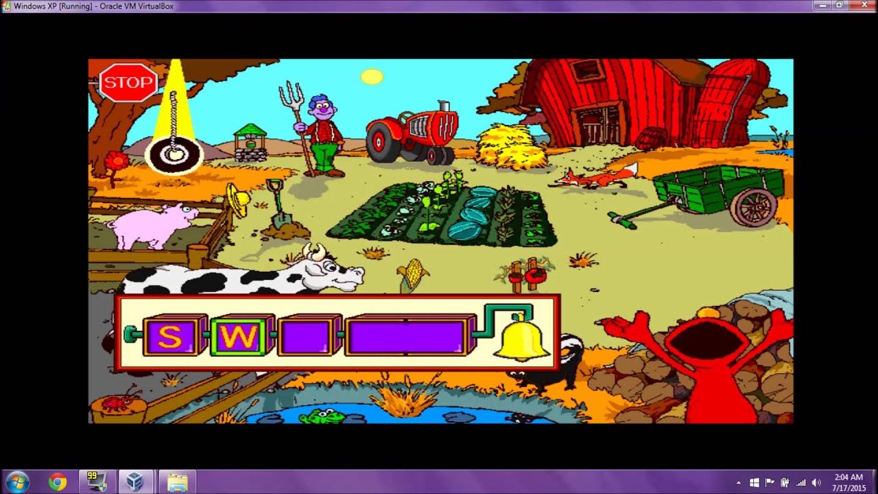 Sesame Street: Let's Make a Word! (Elmo on the Farm-Part 1)