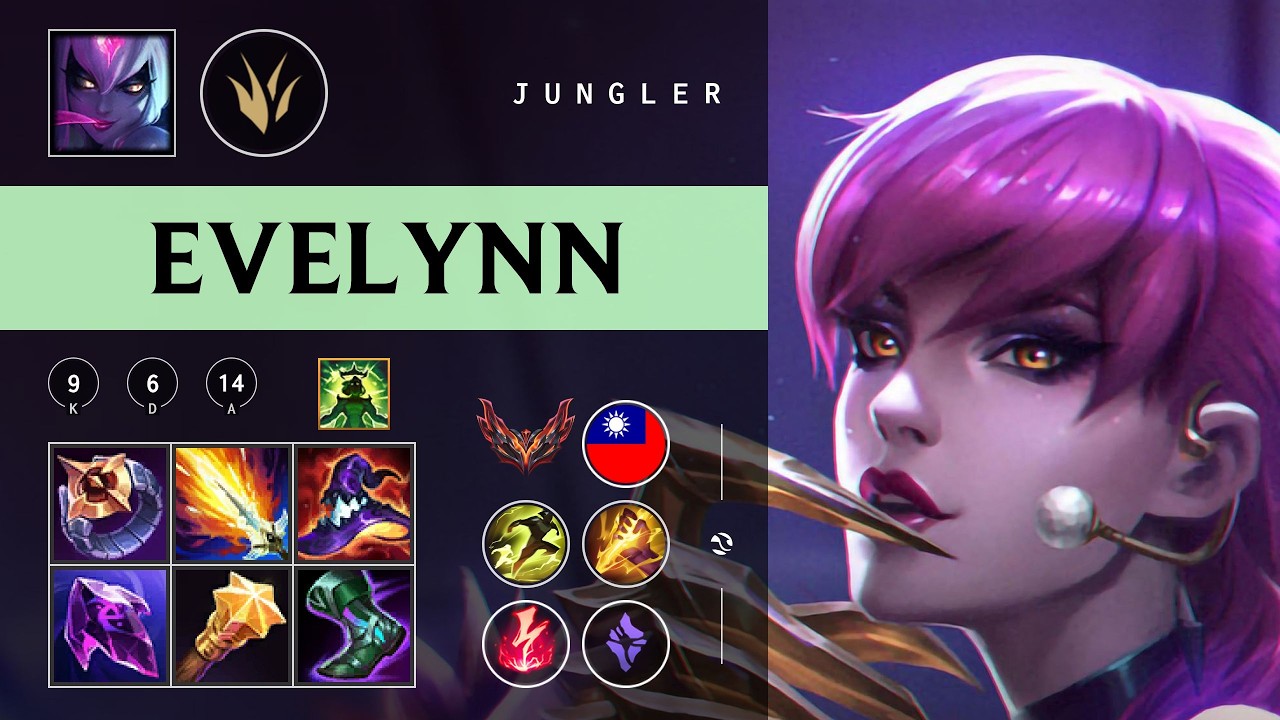 Evelynn Jungle vs Nunu & Willump - TW Grandmaster Patch 26.03