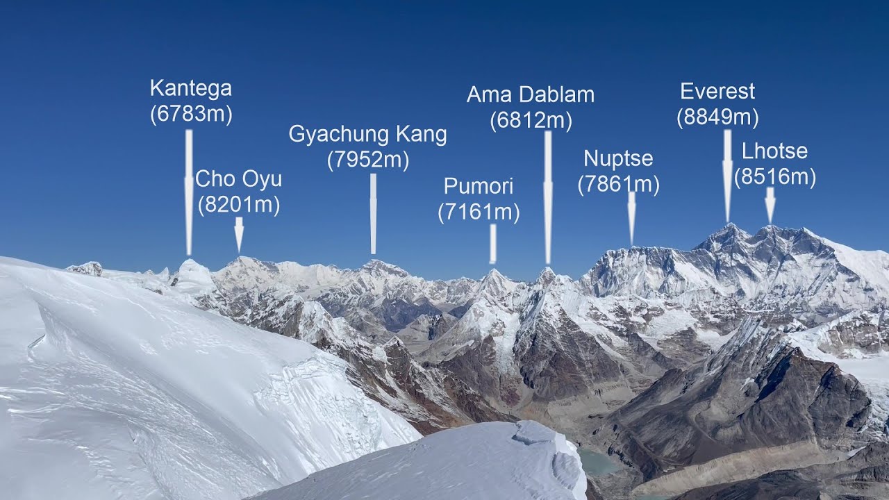 Nepal: Oct 22-30, 2022 trek to Mera Peak summit and back in 9 days via ZwatraLa Pass