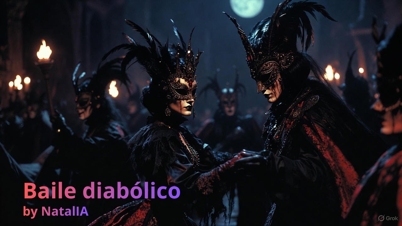 🎵BAILE DIABÓLICO  Música con Suno de inspiración by NatalIA
