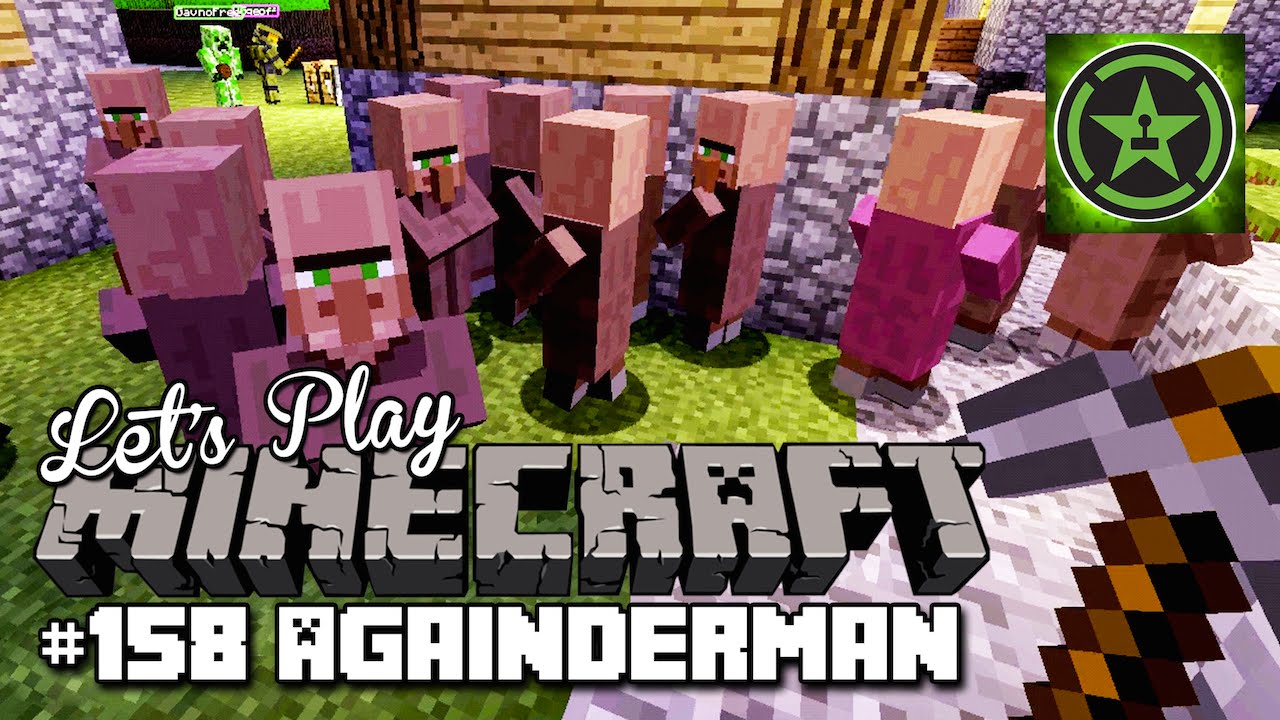 Let's Play Minecraft: Ep. 158 - Againderman