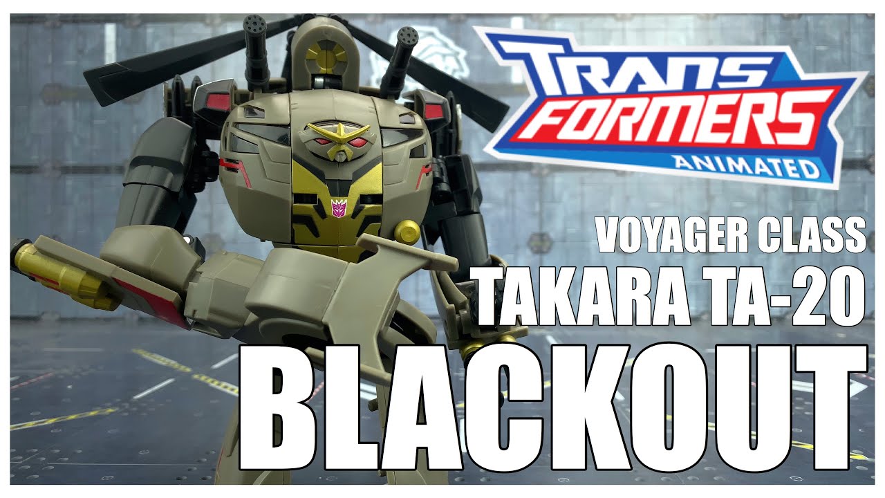 Rewind Review: Takara TA-20 Transformers Animated Voyager Class BLACKOUT Review