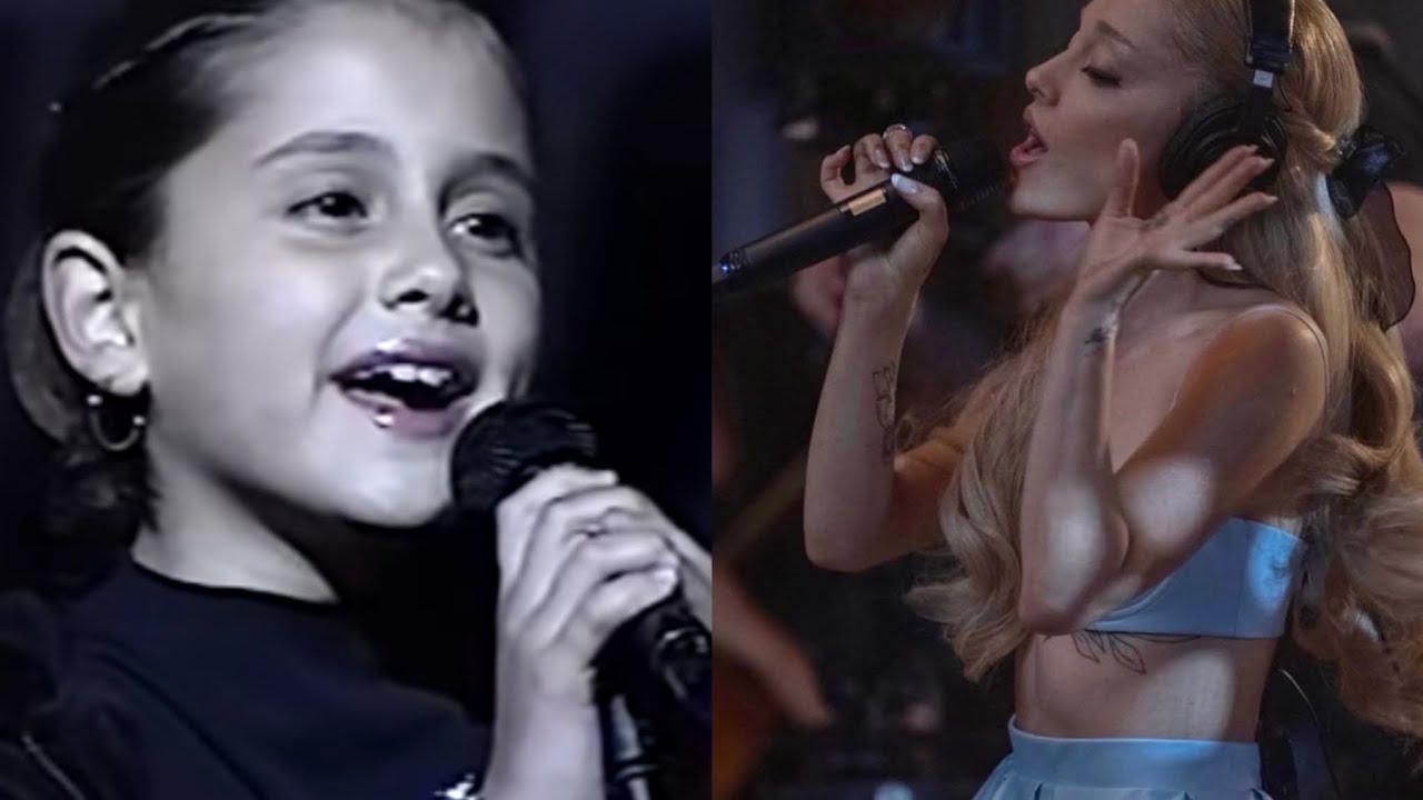 Ariana Grande INCREDIBLE VOCAL EVOLUTION (1996-2023) *rare videos*
