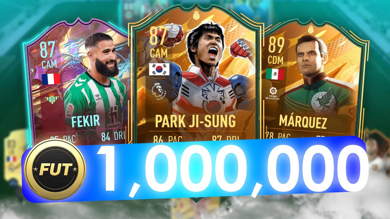 INSANE 1 MILLION COIN SQUAD BUILDER! (FIFA 23)