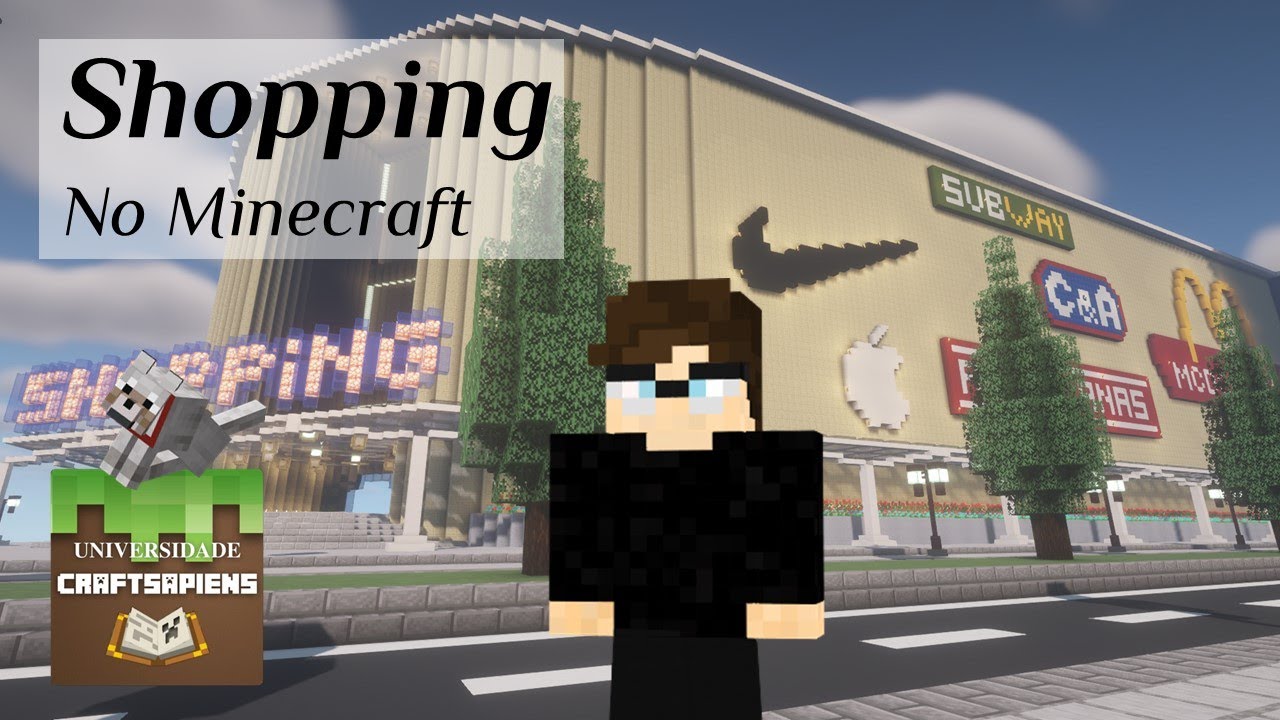 Shopping Center no Minecraft - Craftsapiens