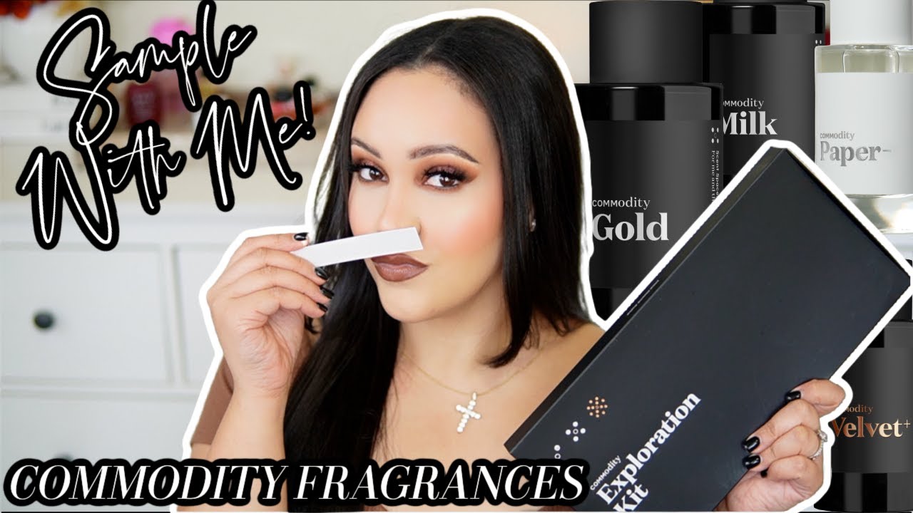 SAMPLE FRAGRANCES WITH ME! COMMODITY FRAGRANCES | SCENT EXPLORATION KIT | MILK, GOLD, PAPER & MORE❣️
