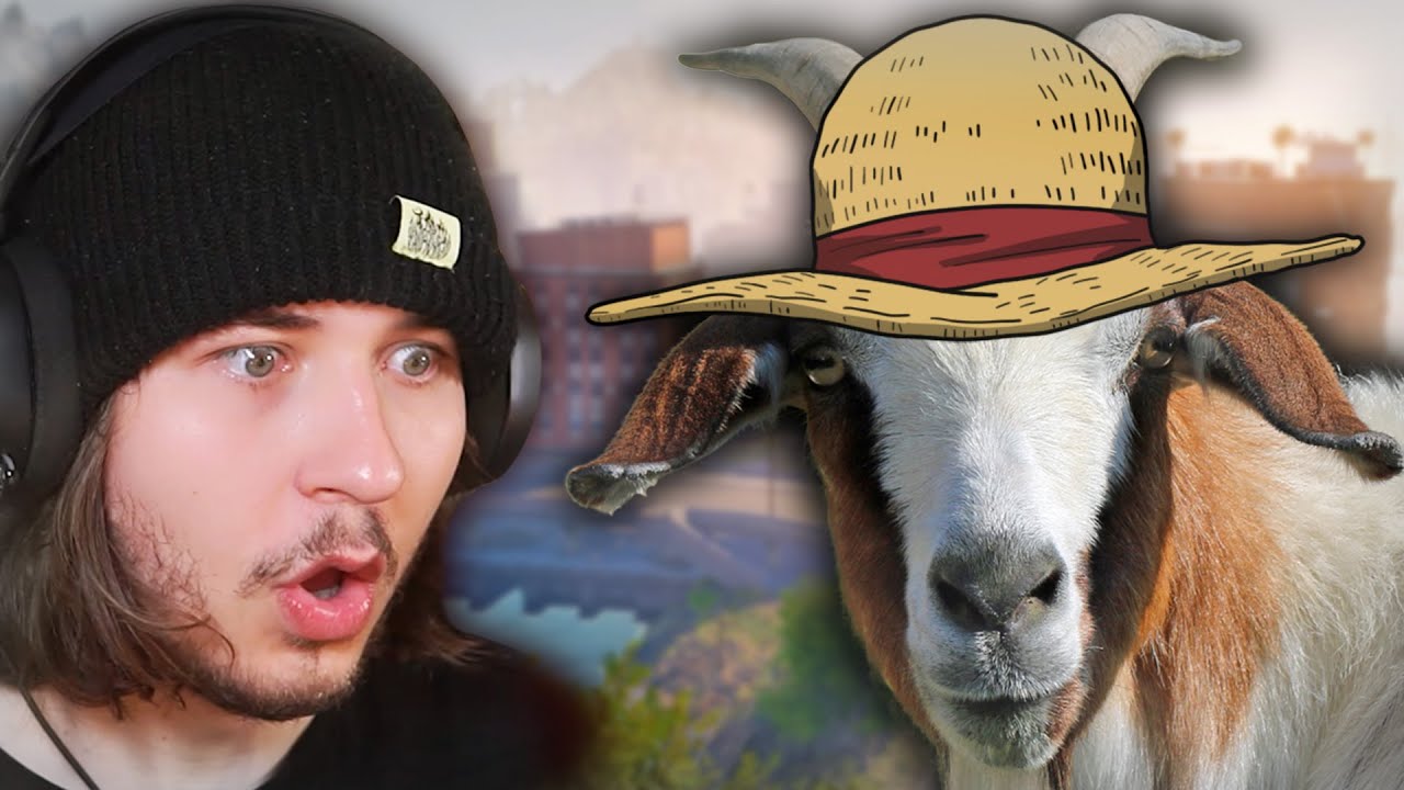Goat Simulator 3 — уморительный (фермер Джо умирает)