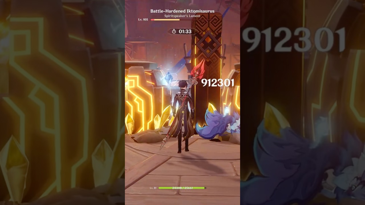 Stygian Onslaught 6.2 Easy Zhongli Fall Damage Clear Fearless (Controller) #stygianonslaught