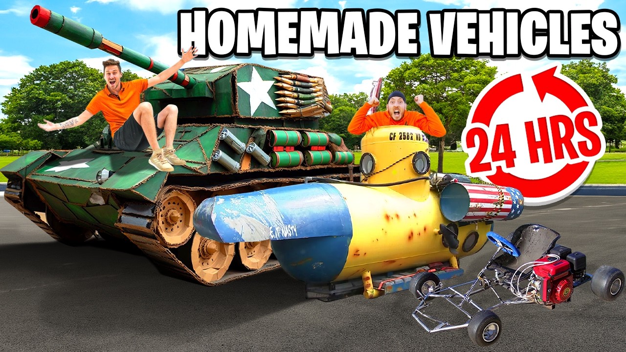 Surviving in ULTIMATE HOMEMADE VEHICLES!