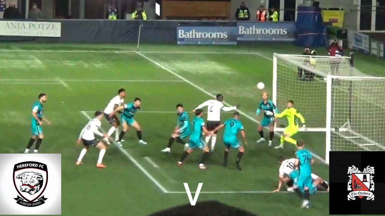| Hereford FC v Darlington FC | Incredible 'Home' Support Hoping For The New Manager Bounce! |