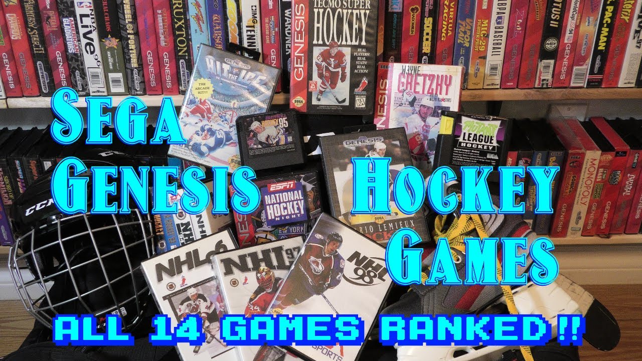 ALL Sega Genesis Hockey Games Ranked (Retro Sunday)