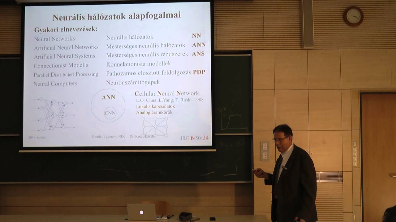 Neurális hálózatok alapfogalmai I.