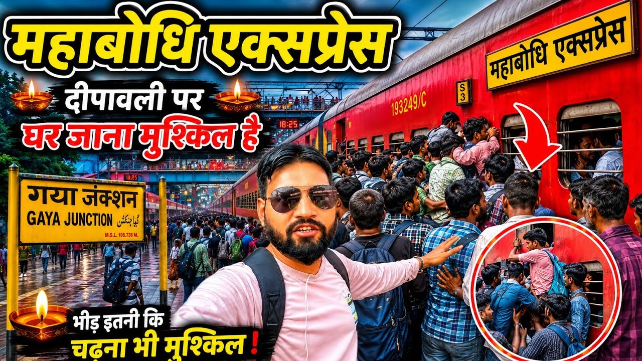 Gaya To New Delhi Mahabodhi Train Journey | 12397 Mahabodhi Express | Mahabodhi Express Full Journey