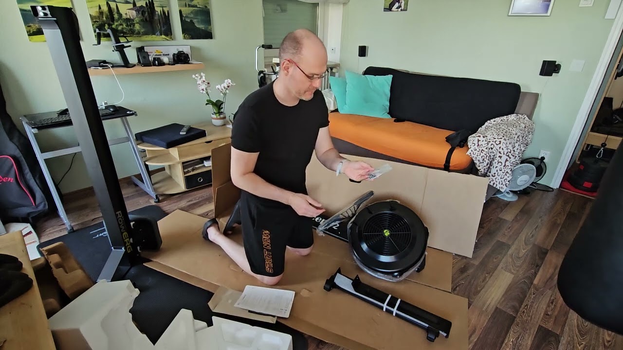 Rower Rowerg - Concept 2- Unpacking and First Impression of Noise/Lautstärke