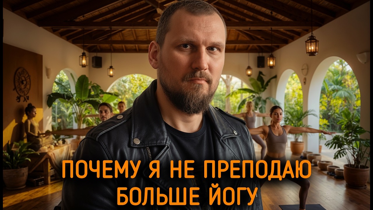 13 лет преподавал йогу. Почему перестал.