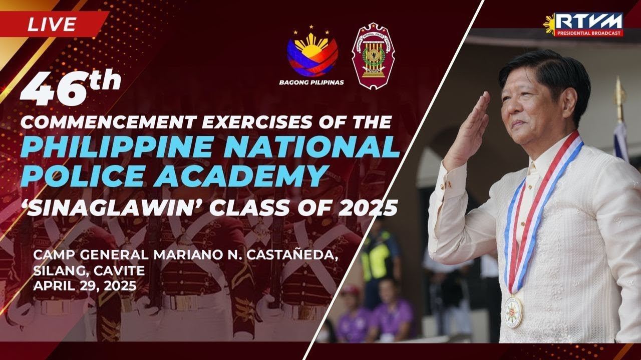46th Commencement Exercises of the Philippine National Police Academy ‘Sinaglawin’ Class of 2025