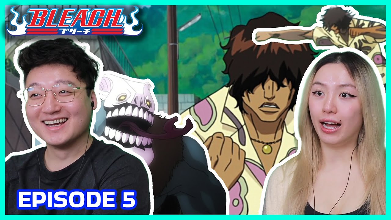 CHAD HOLLOW BEAT DOWN! 😂| Bleach Episode 5 Couples Reaction & Discussion