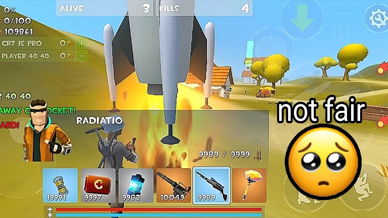 Rocket Royale unbalanced situation
