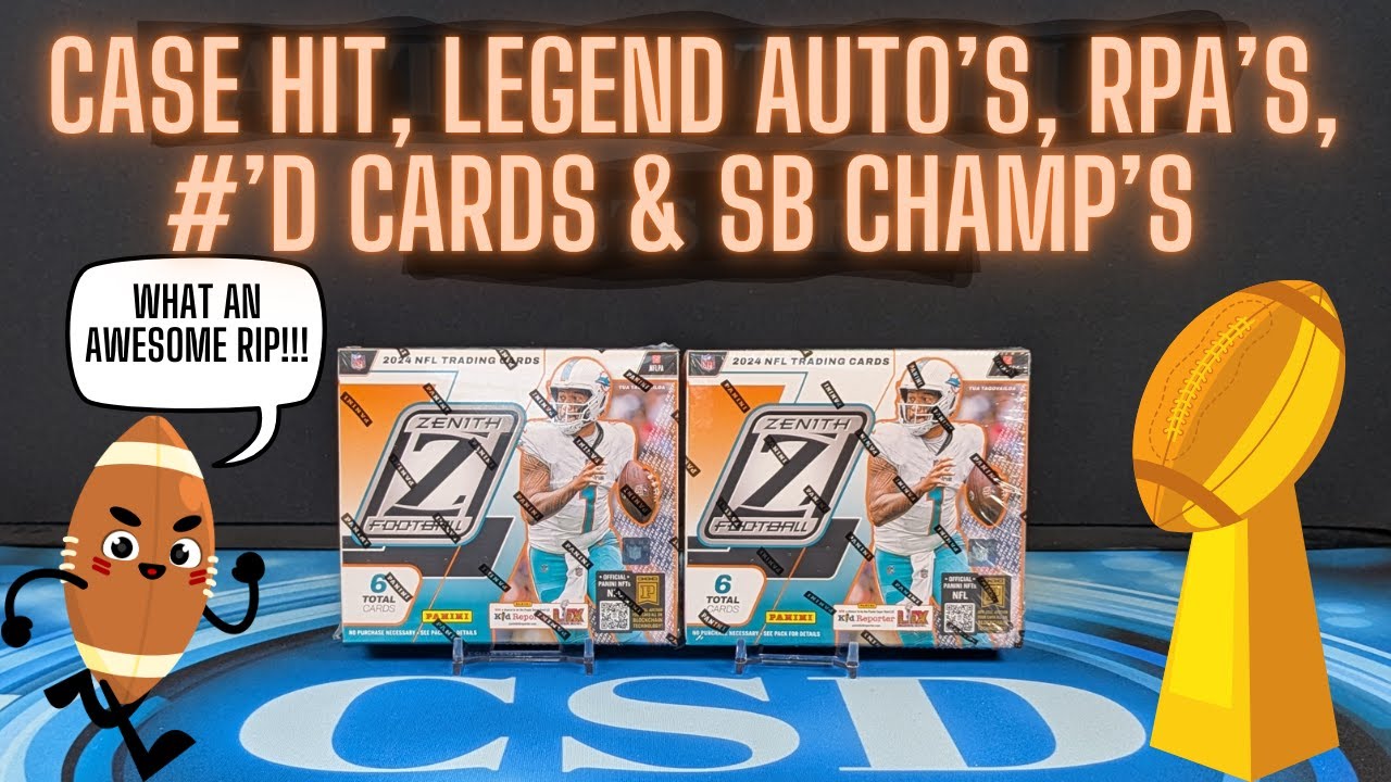 2024 Panini Zenith Football Hobby Box Review.