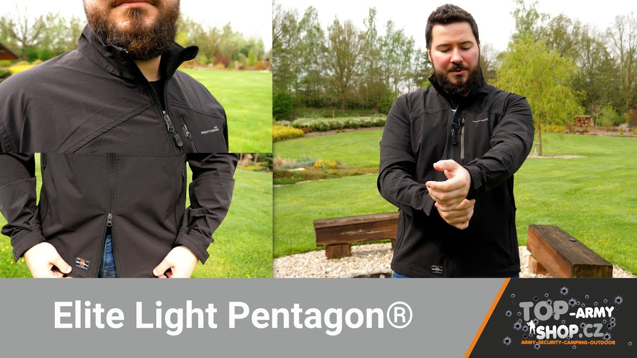 Softshellová bunda Elite Light Pentagon® Lehká, pěkná a funkční! Rigad