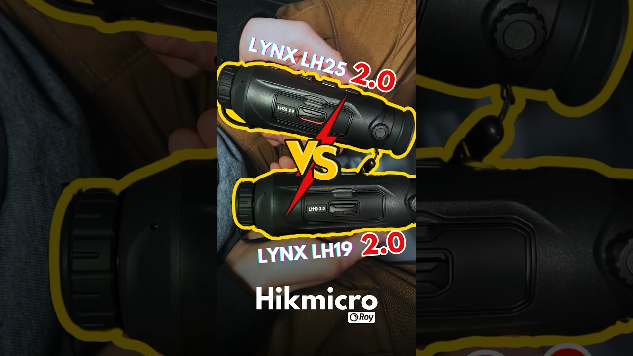 Hikmicro Lynx LH19 2.0 vs LH25 2.0 #hikmicro #thermalcamera
