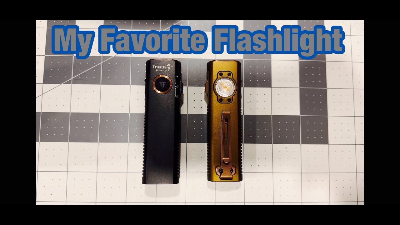 TrustFire Mini X3 | The flashlight that does it all | Everyday Carry | Be Prepared