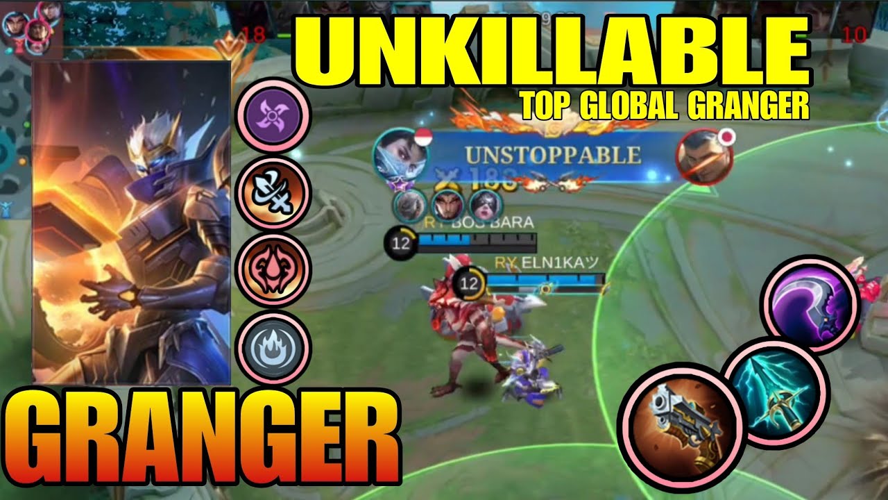 Top Global Granger - ELN1KAツ  - Granger Best Build and Emblem 2026 ~ MLBB