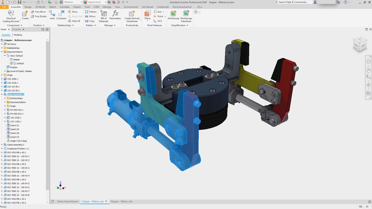 Inventor English 2020 Create and manage representations 🧷