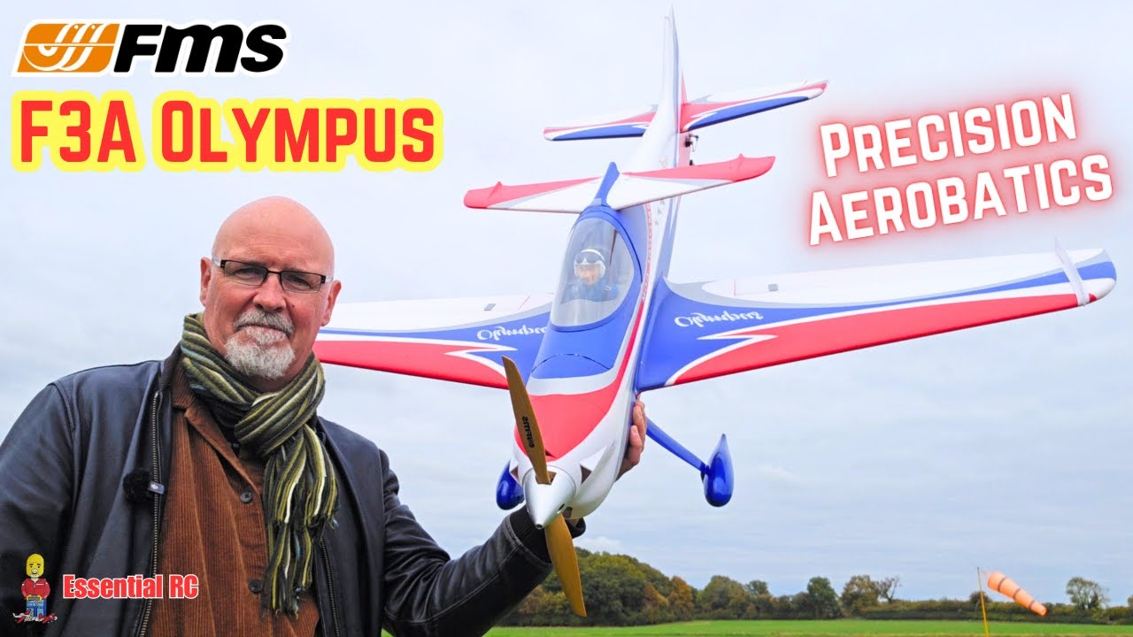 LEARN PRECISION RC AEROBATICS ! FMS 1.4 metre F3A Olympus