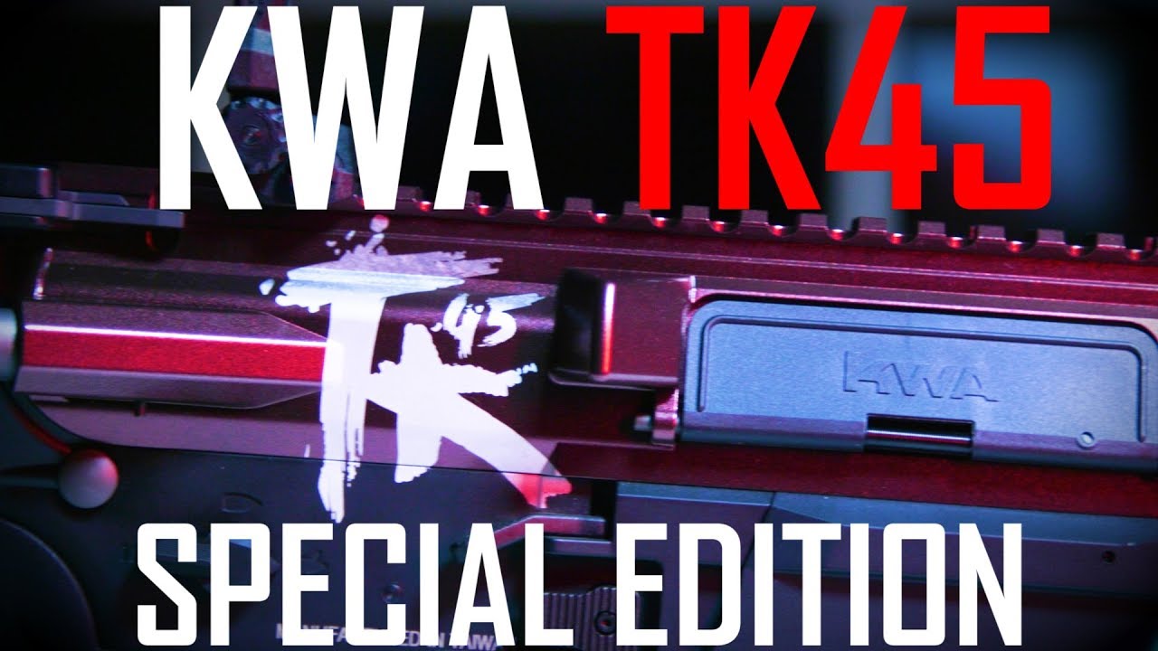 GATE TITAN TK.45?! (SPECIAL EDITON w/ Custom Cerakote, Laser Engraving, GATE Titan) - Airsoft GI