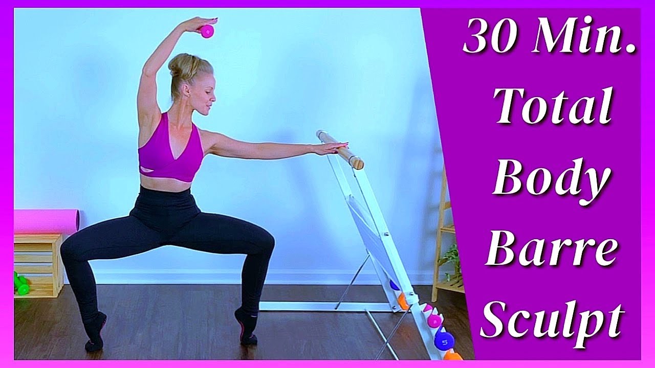 30 Min. Total Body Barre Sculpt // Chisel & Strengthen // At-Home Workout